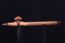 Myrtle Burl Native American Flute, Minor, Mid A-4, #H39C